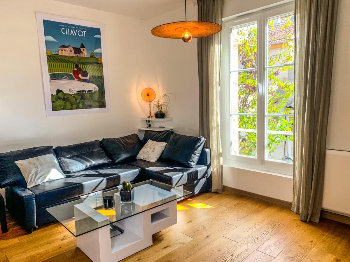 Maisonnette Du Coteau Ouest - Jardin Et Terrasse - Epernay Βίλα Εξωτερικό φωτογραφία